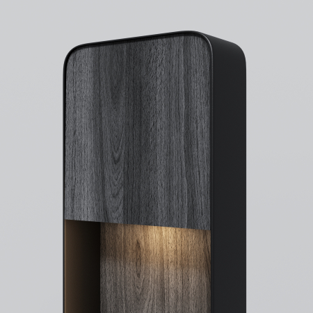 Iluminat exterior PORTE Lemn Negru 3000k O481FL-L7BWD3K Maytoni Outdoor [1]