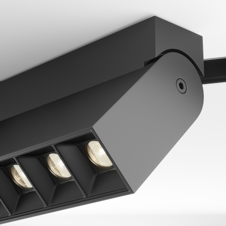 Spoturi magnetice pe șină - Corpuri de iluminat pentru sine POINTS ROT Negru 3000k TR015-2-20W3K-B Maytoni Technical