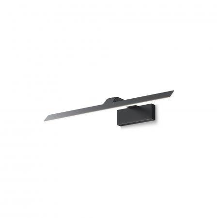 Promotii - Aplica LED Decart MIR010WL-L12B4K, 12W, 800lm, lumina neutra, IP20, neagra, Maytoni