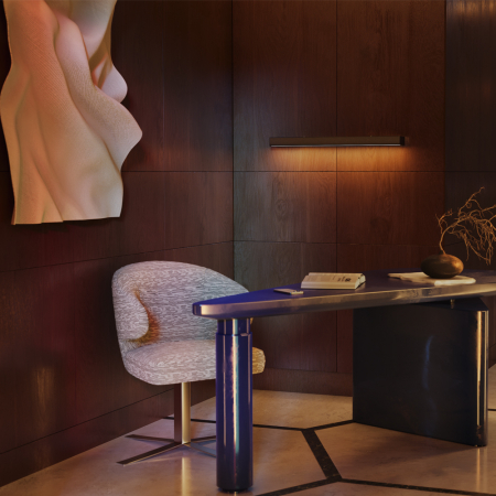 Aplica LED Orion MIR011WL-L9B4K, 9W, 600lm, lumina neutra, IP20, neagra, Maytoni [1]