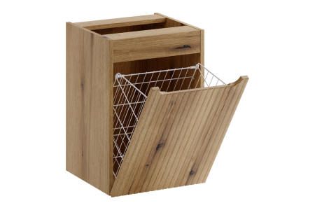 Corp lateral 40 cm cu coș de rufe Nova Coast Evoke Stejar Coast Evoke NOVA COAST EVOKE 81-40-39-1DK COMAD [2]
