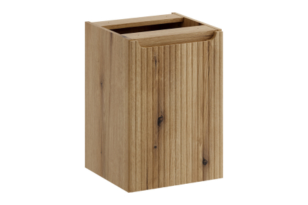 Produse - Corp lateral 40 cm cu coș de rufe Nova Coast Evoke Stejar Coast Evoke NOVA COAST EVOKE 81-40-39-1DK COMAD