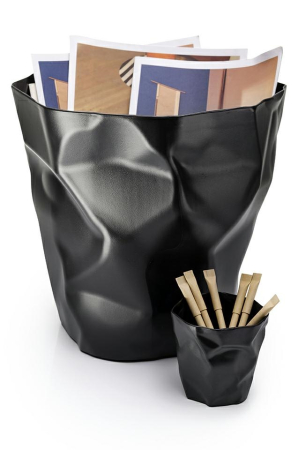 Coș de Gunoi Plast 33x33x31 cm, Polipropilenă Negru - King Home [2]