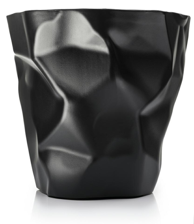 Coș de Gunoi Plast 33x33x31 cm, Polipropilenă Negru - King Home [1]