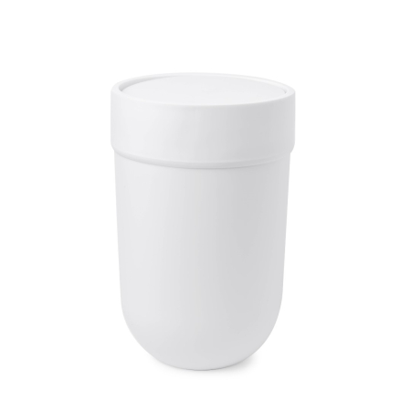 Produse - Coș de Gunoi Touch - Alb din Plastic Alb, 19x19x30cm, Umbra 023269-660