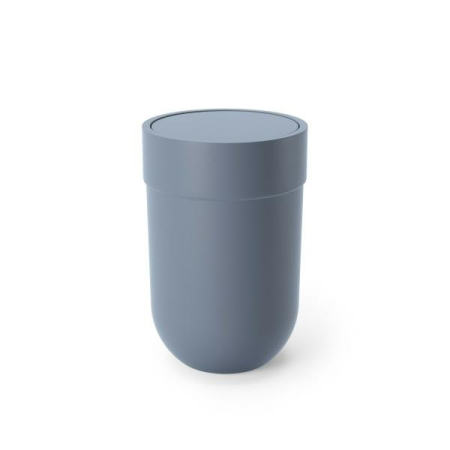 Produse - Coș de Gunoi Touch 19x19x30 cm, Materiale Provenite din Reciclare Albastru Mat - Umbra