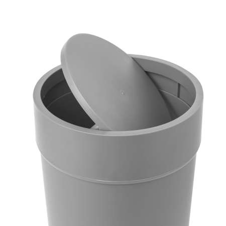 Coș de Gunoi Touch - Gri din Plastic Gri, 19x19x30cm, Umbra 023269-918 [2]