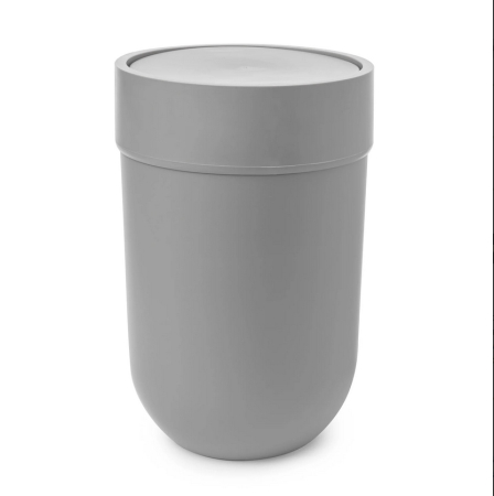Produse - Coș de Gunoi Touch - Gri din Plastic Gri, 19x19x30cm, Umbra 023269-918