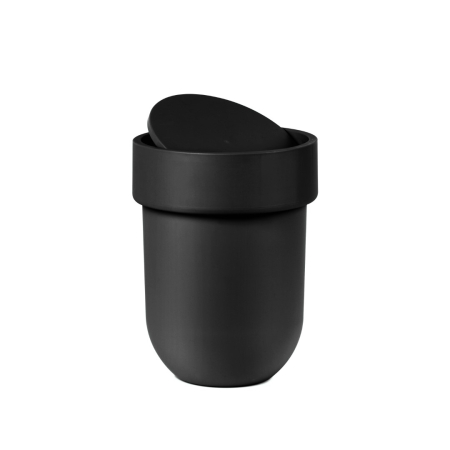 Produse - Coș de Gunoi Touch – Negru din Plastic Negru, 19x19x30cm, Umbra 023269-040