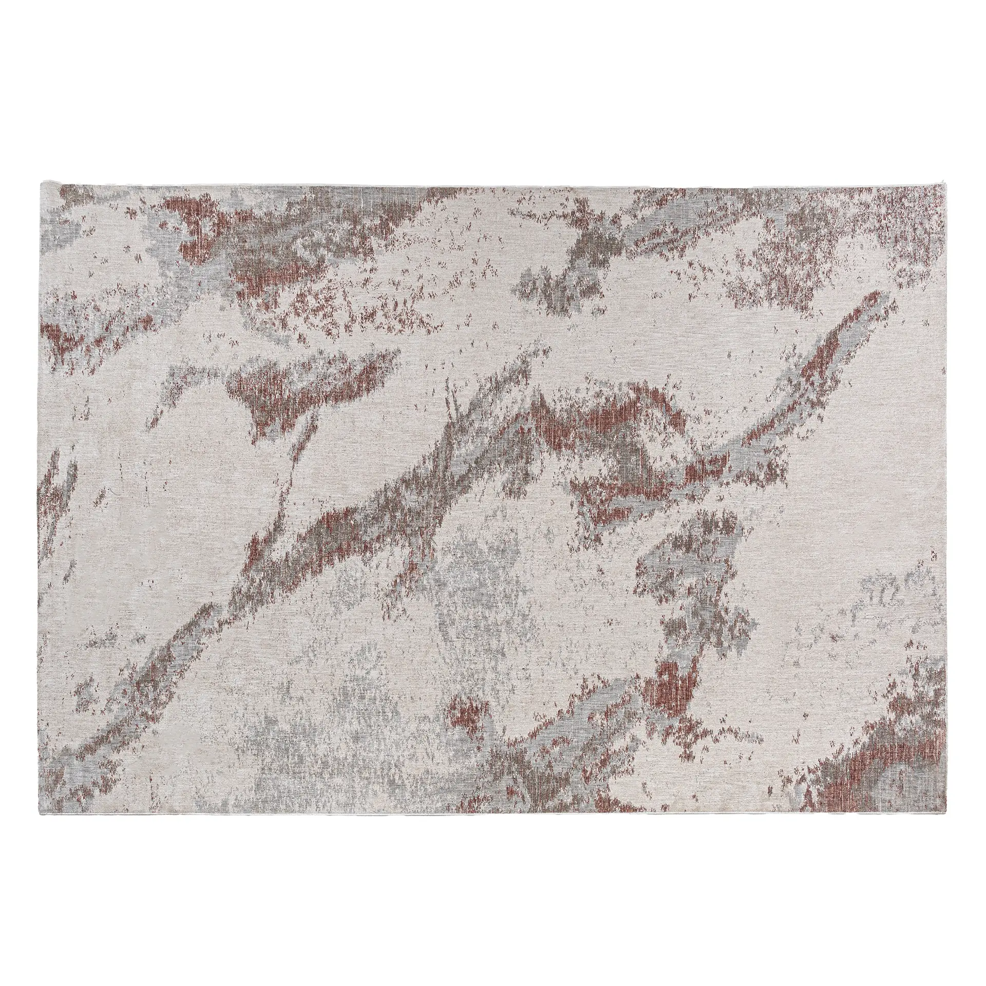 Produse - Covor Akira din Poliester și Vascoza Tonuri Maronii, 340x240x1cm, VicalHome 38699 VicalHome 38699