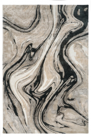Covor living / dormitor Blur Black (160x230 cm/200x300 cm) Carpet Decor [2]
