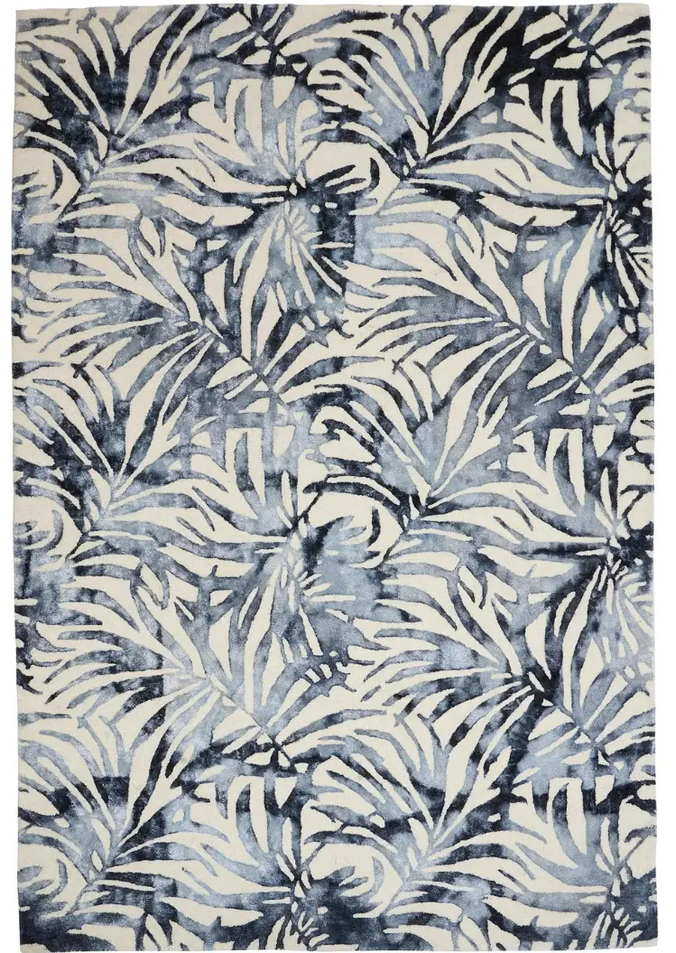 Covoare Living - Covor living / dormitor Botanica Blue (160x230 cm/200x300 cm) Carpet Decor
