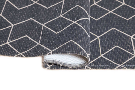 Covoare Living - Covor living / dormitor Cube Anthracite Carpet Decor
