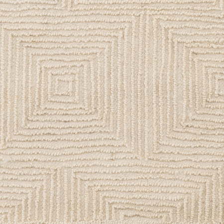 Covor living / dormitor de lux alb ivoir Byzance cu model geometric 300x200/400 cm | Eichholtz - 115012 [1]