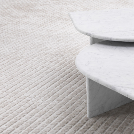 Covoare Living - Covor living / dormitor de lux gri deschis Crown cu model modern patratele 300x200/400 cm | Eichholtz - 113919