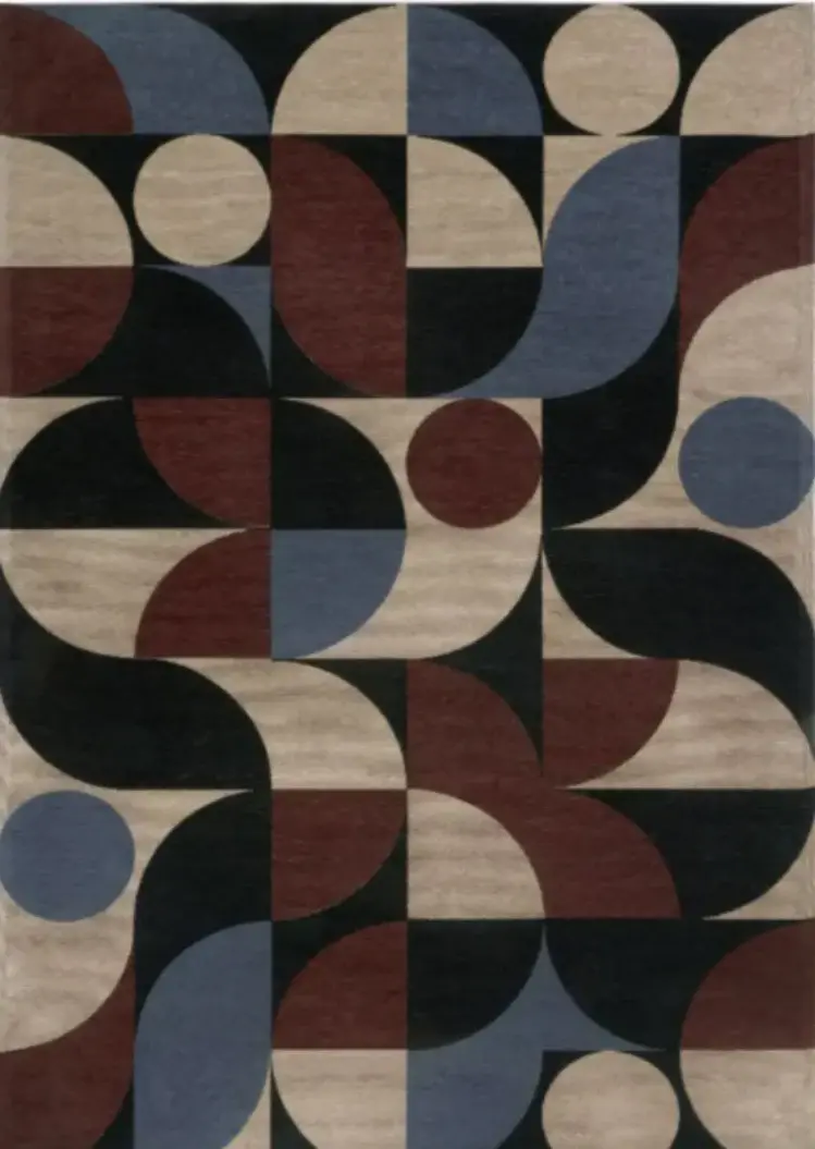 Covoare Living - Covor living / dormitor Deco Blue Copper (160x230 cm/200x300 cm) Carpet Decor