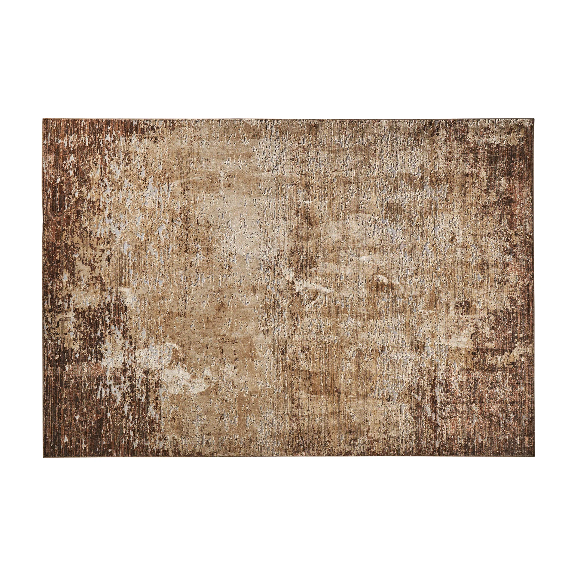Covor din Poliester si Vascoza, Tonuri Maronii, 340x240 cm, Stil Colonial - VicalHome 33339 [1]