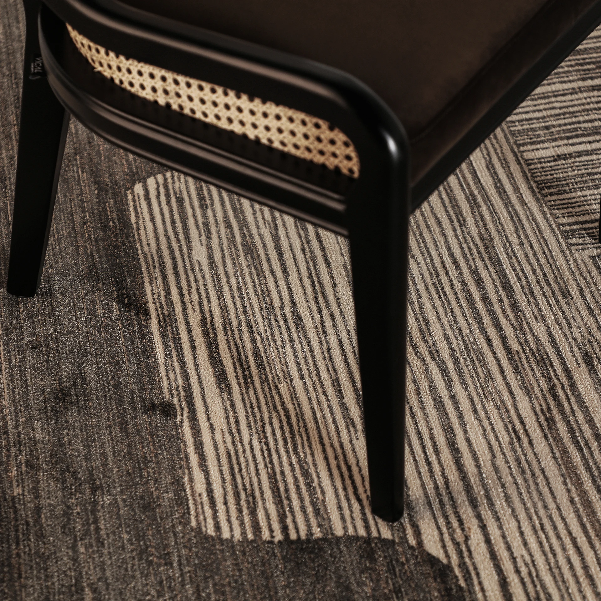 Covor din Vascoza si Poliester, Gri, 340x240 cm, Stil Colonial - VicalHome 33345 [2]