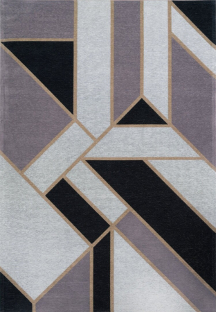 Covoare Living - Covor living / dormitor Gatsby Black (160x230 cm/200x300 cm) Carpet Decor