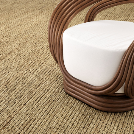 Covoare Living - Covor living / dormitor impletit manual din iuta si bumbac Pretti 300x400 cm | Eichholtz - 112286