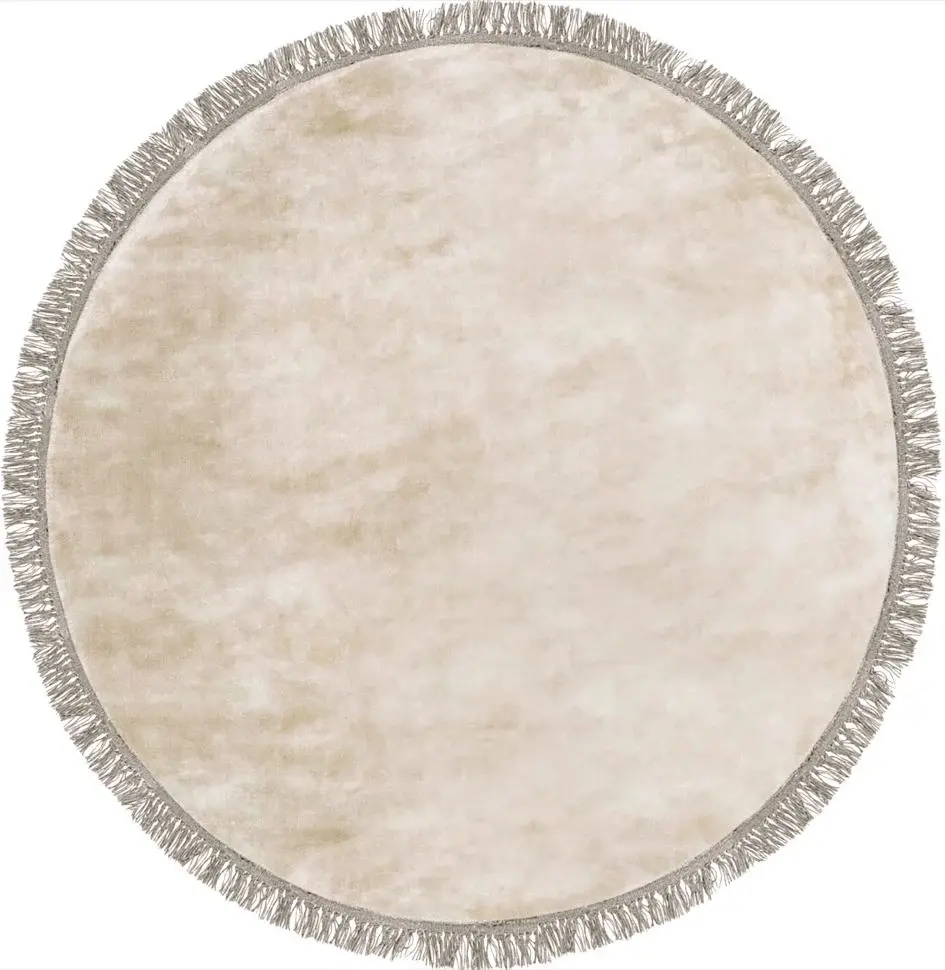 Covoare Living - Covor living / dormitor Luna Beige Round (⌀200 cm/⌀250 cm/⌀300 cm) Carpet Decor