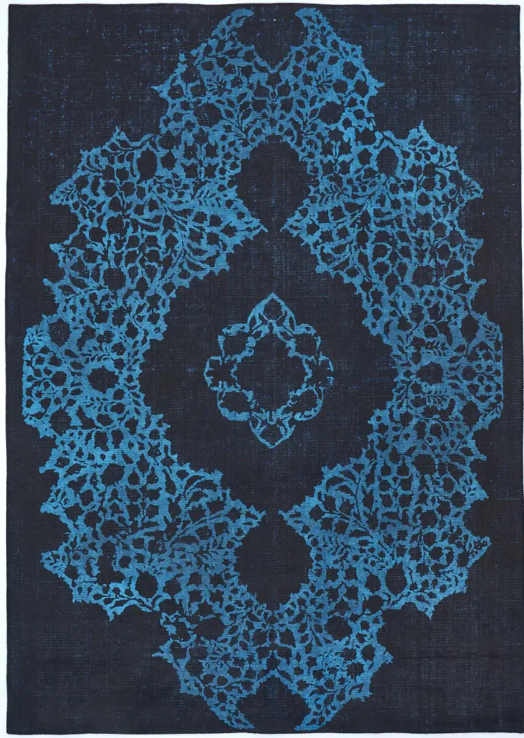 Covoare Living - Covor living / dormitor Ornament Blue (160x230 cm/200x300 cm) Carpet Decor