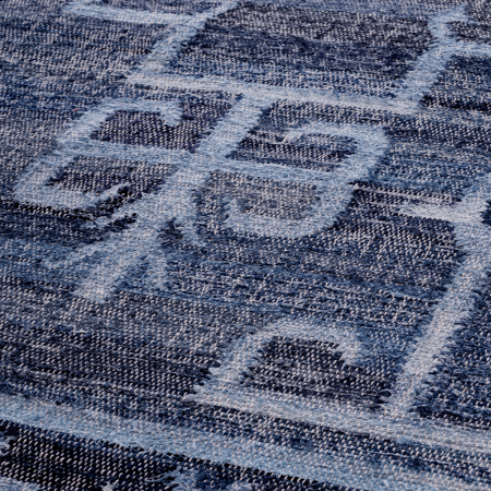 Covoare Living -   Covor Palmaria albastru 200 x 300 cm 118254 EICHHOLTZ