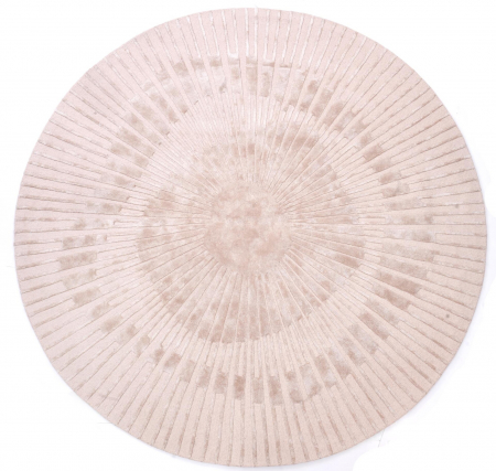 Covoare Living - Covor living / dormitor Radius Beige (⌀200 cm/⌀250 cm) Carpet Decor