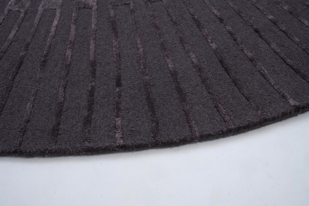 Covor living / dormitor Radius Dark Gray (⌀200 cm/⌀250 cm) Carpet Decor [3]