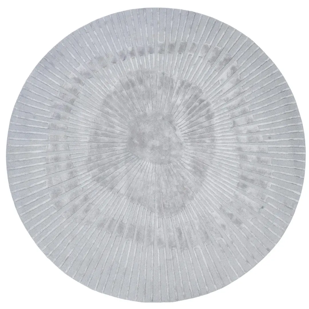 Covoare Living - Covor living / dormitor Radius Gray (⌀200 cm/⌀250 cm) Carpet Decor