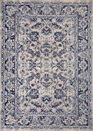 Covoare Living - Covor living / dormitor Tebriz Antique Blue (160x230 cm) Carpet Decor