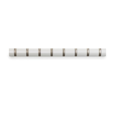 Cuier alb modern Katia cu 3,5 sau 8 carlige rabatabile, 318853-660 - King [7]