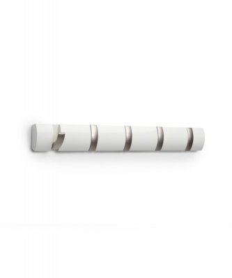 Cuier alb modern Katia cu 3,5 sau 8 carlige rabatabile, 318853-660 - King [4]