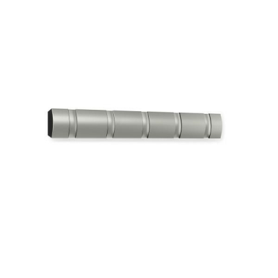 Cuier argintiu Katia design modern cu 5 carlige rabatabile, nichel, 318852-410 - King [2]
