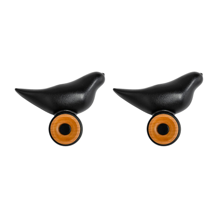 Produse - Cuier Bird 11x9x10 cm, Negru - King Home