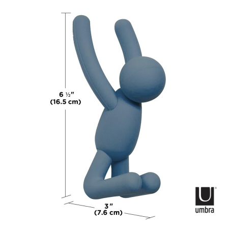 Cuier Buddy 7x6x18 cm, Granatowo, Zielono, Alb - Umbra [4]