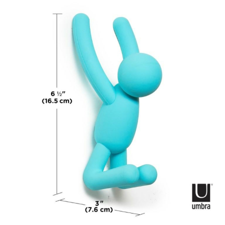 Cuier Buddy 7x8x18 cm, Roșu, Galben, Albastru - Umbra [4]