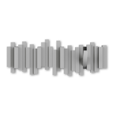 Cuier de perete UMBRA STICKS, 5 cârlige, gri [2]