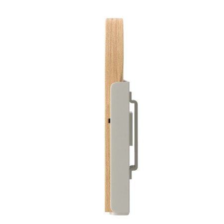 Cuier Saloon 43x5,1x14 cm, Lemn de Fag Bej Mat - Umbra [6]