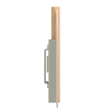 Cuier Saloon 43x5,1x14 cm, Lemn de Fag Bej Mat - Umbra [5]