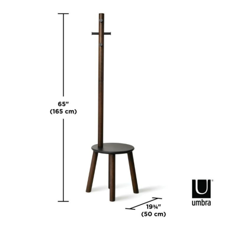 Cuier din Metal Negru Nuc, Umbra 1014257-048 [5]