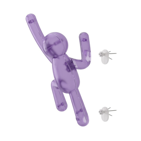 Cuier Buddy 8,9x7x16,5 cm, Plastic din Reciclare Multicolor - Umbra [4]