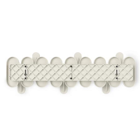 Cuier Tempo 47x6x16 cm, Plastic Reciclat și Fibră de Lemn Bej - Umbra [2]