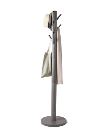 Produse - Cuier Flapper 40x40x168 cm, Lemn Gri - Umbra