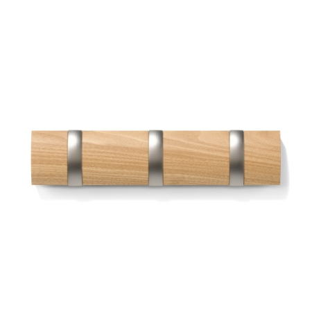 Cuier Flip 33x3x7,6 cm, Lemn Maro - Umbra [1]