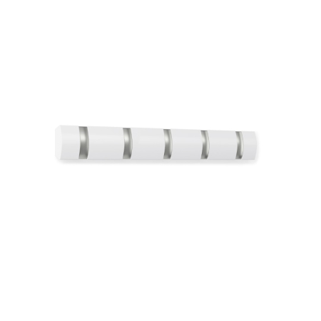 Cuier Flip 5 51x3x6 cm, Alb - Umbra [1]