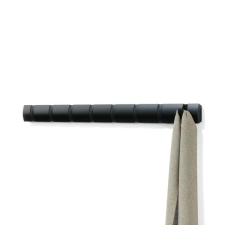 Produse - Cuier Flip 8 81,3x2,5x7,6 cm, Negru - Umbra