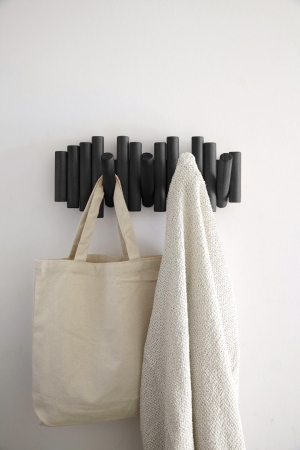 Cuier Picket Rail 38x4x18 cm, Negru - Umbra [4]