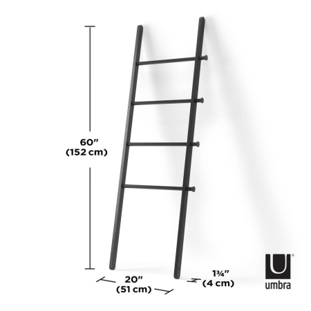 Cuier Negru, 51x4x152cm, Umbra 1017445-040 [4]