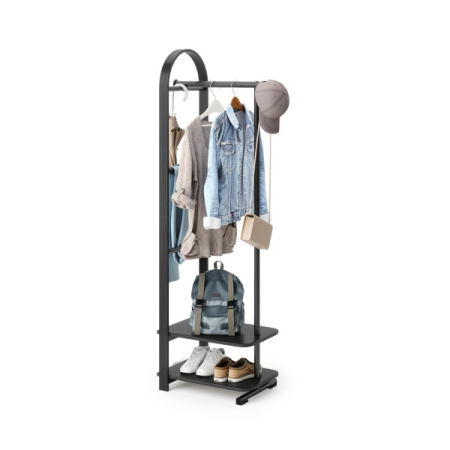Cuier Bellwood 64,7x39x167,3 cm, Negru - Umbra [1]